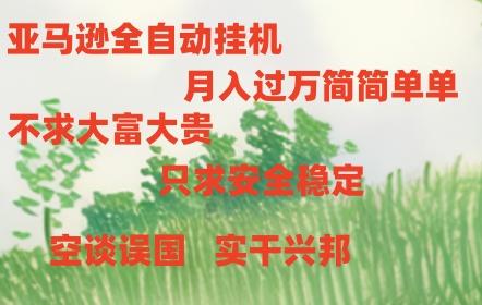 亚马逊全自动浏览挂机，，收益稳定且前景广阔-轻创副业圈