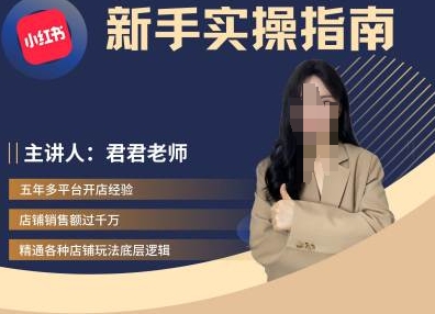 君君-小红书电商从入门到精通，新手实操指南-轻创副业圈