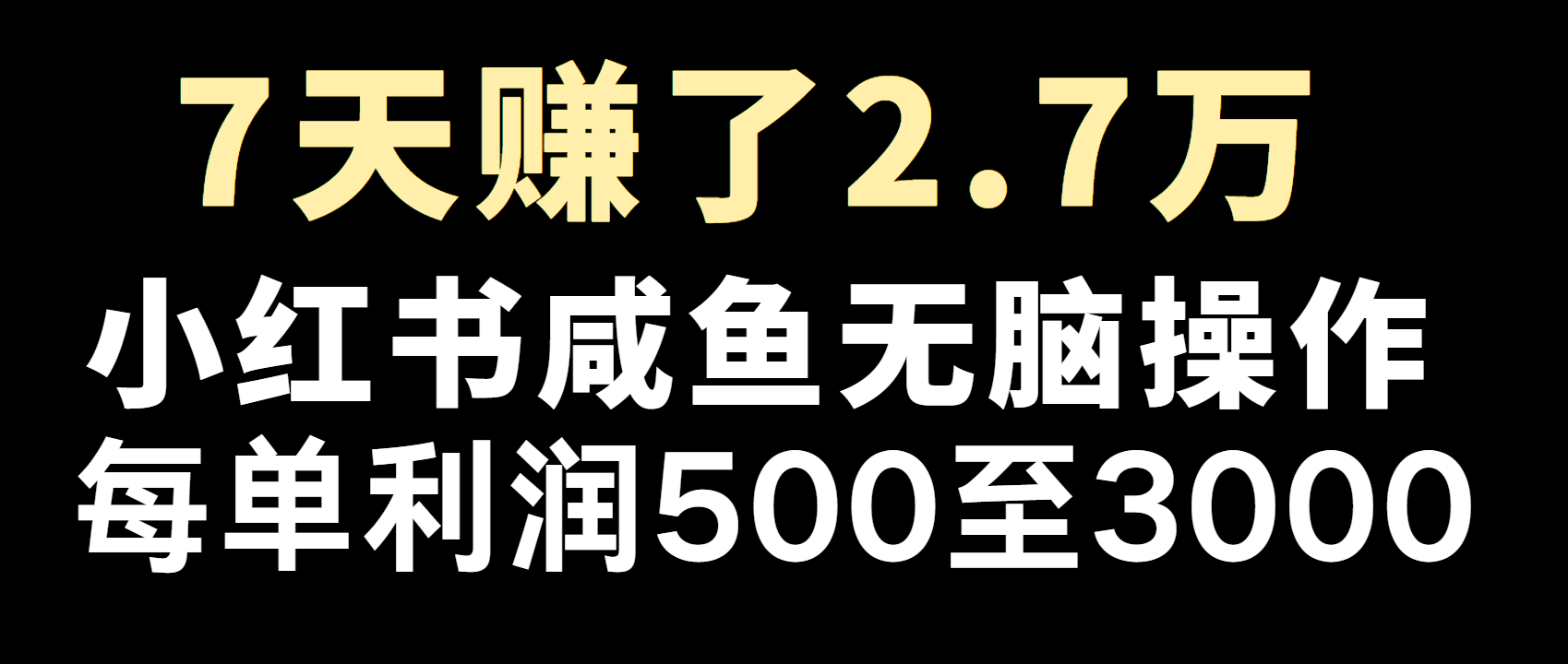 全网首发，7天赚了2.6万，2025利润超级高！-轻创副业圈
