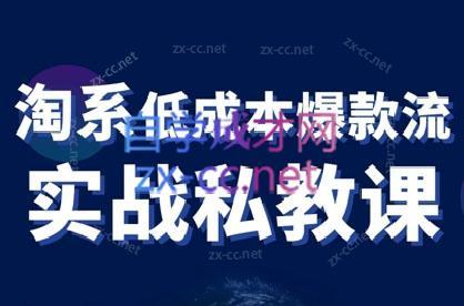 卡卡老师·淘宝低成本爆款流实战私教课-轻创副业圈