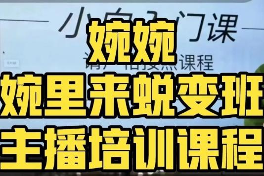 婉婉·婉里来蜕变班（主播课）全方位理解底层逻辑并灵活运用-轻创副业圈