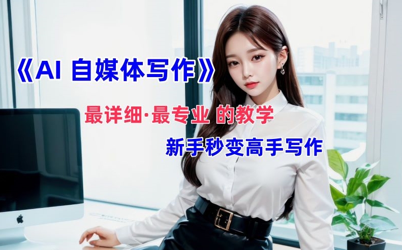 AI自媒体文章创作全网最详细教程，新手秒变写作高手，多方位发展-轻创副业圈