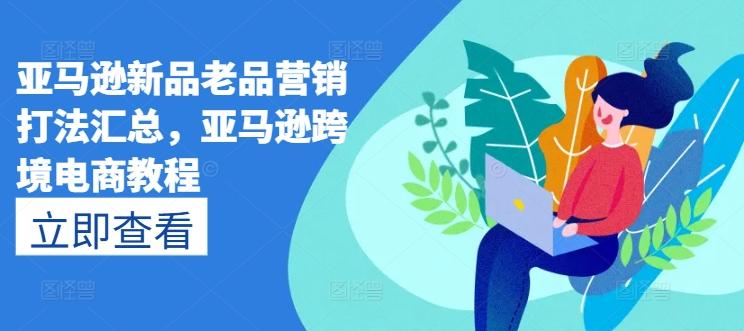 亚马逊新品老品营销打法汇总，亚马逊跨境电商教程-轻创副业圈