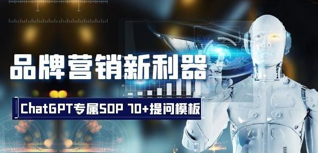 品牌营销新利器：ChatGPT专属SOP，70+提问模板【文档】-轻创副业圈