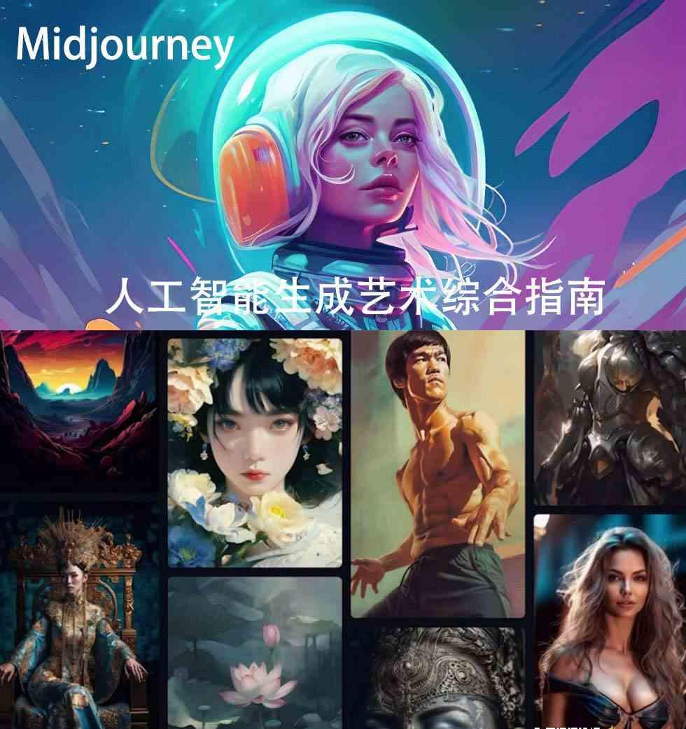 图片[2]-Midjourney及ChatGPT4人工智能生成艺术图像综合指南-9节课-中英字幕-轻创副业圈