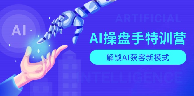 AI-操盘手特训营，解锁AI获客新模式，全面掌握AI商业应用与提示词技巧-轻创副业圈