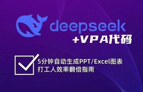 DeepSeek从入门到精通：解锁Excel和VBA高效办公新技能-轻创副业圈