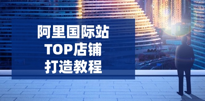 阿里国际站TOP店铺打造教程：涵盖平台到高阶，解决运营难题，提升询盘-轻创副业圈