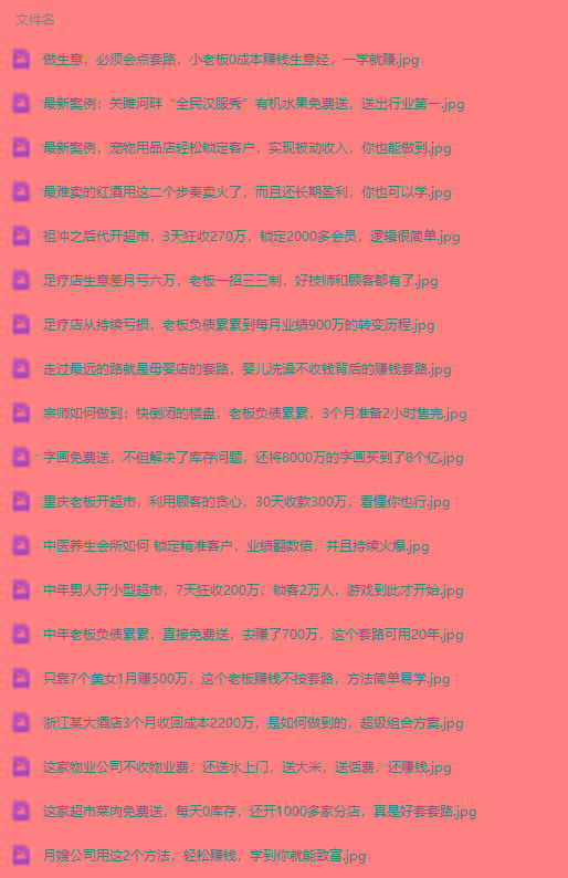 图片[3]-(9607期)真实有效391套商业模式，年入几十到几百万案例解析(电子书+视频+图文)-轻创副业圈