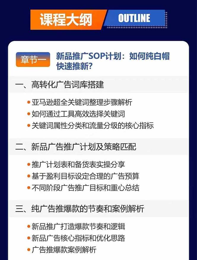 图片[3]-亚马逊爆款广告训练营：掌握关键词库搭建方法，优化广告数据提升旺季销量-轻创副业圈