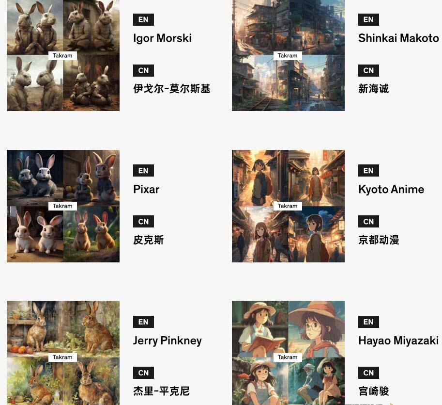 图片[1]-Midjourney辞典AIGC中英双语图文辞典+提示关键词Prompt大全-轻创副业圈