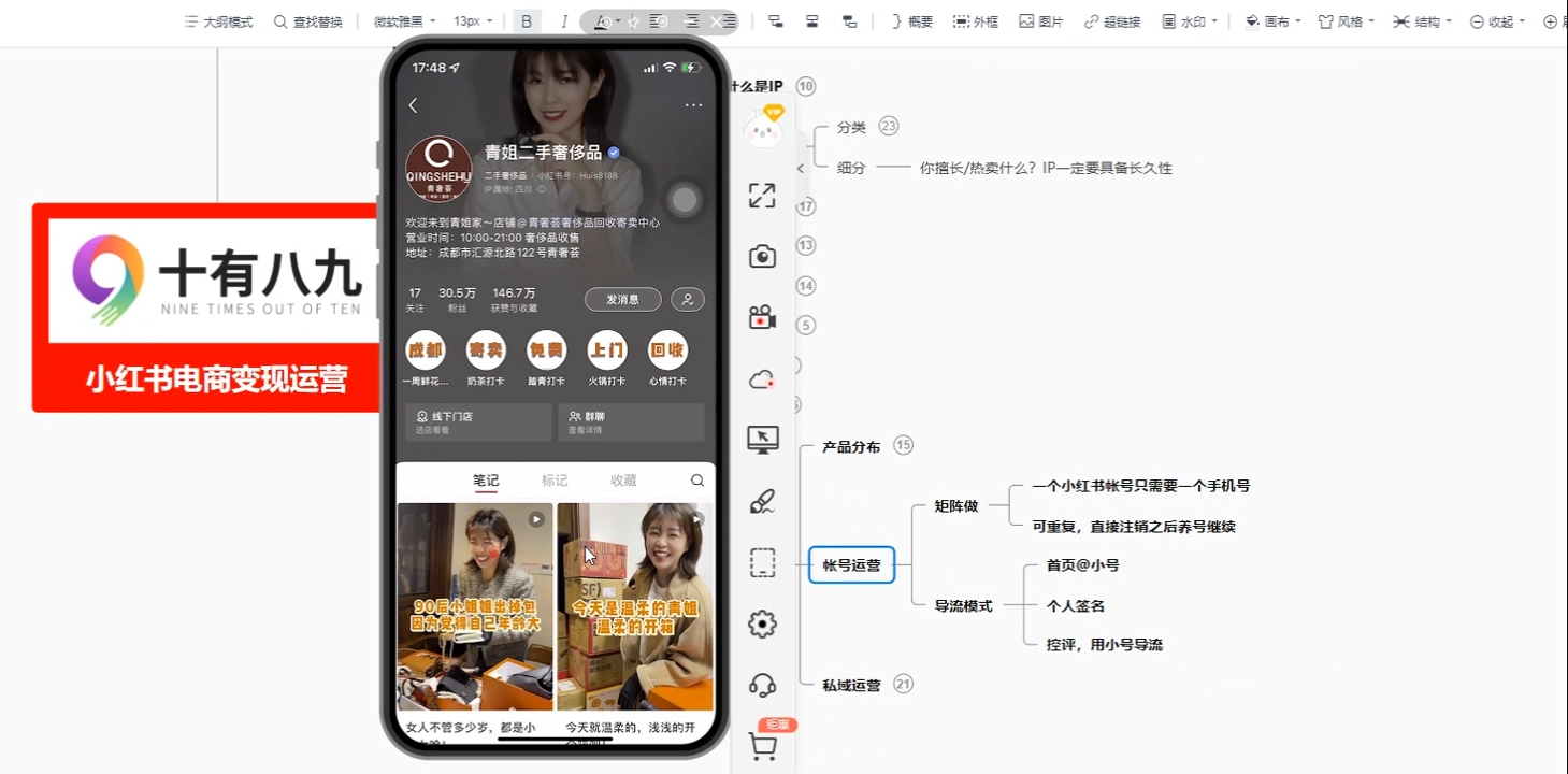 十有八九学院·新手如何从0-1玩转红薯店铺-轻创副业圈