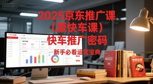 2025京东推广课(原快车课)解锁京东快车推广密码，新手必看运营宝典-轻创副业圈