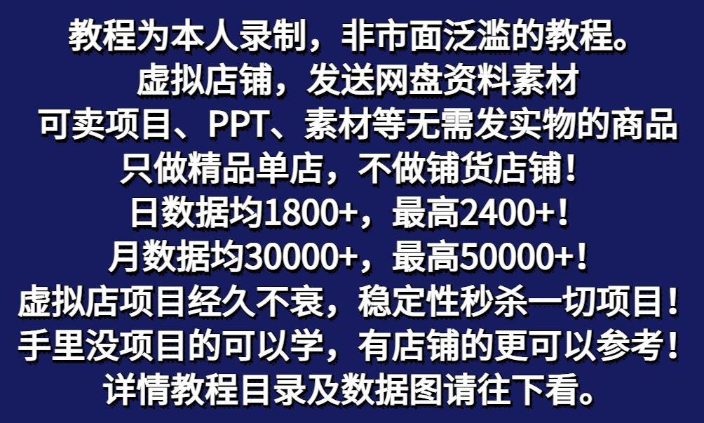 图片[2]-拼多多虚拟电商训练营月入50000+你也行，暴利稳定长久，副业首选-轻创副业圈