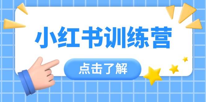 小红书训练营，助小白入门，掌握技巧变达人，课程实操又全面(12节课)-轻创副业圈