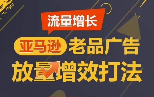 流量增长 亚马逊老品广告放量增效打法，短期内广告销量翻倍-轻创副业圈