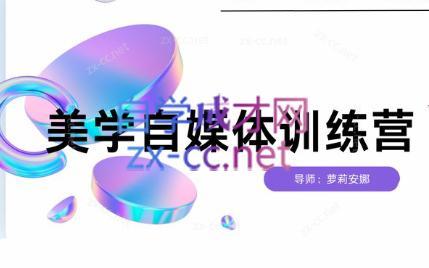 安娜·美学自媒体IP系统课-轻创副业圈