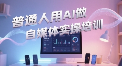 普通一个人用AI做自媒体，助你轻松开启AI自媒体创作之路-轻创副业圈