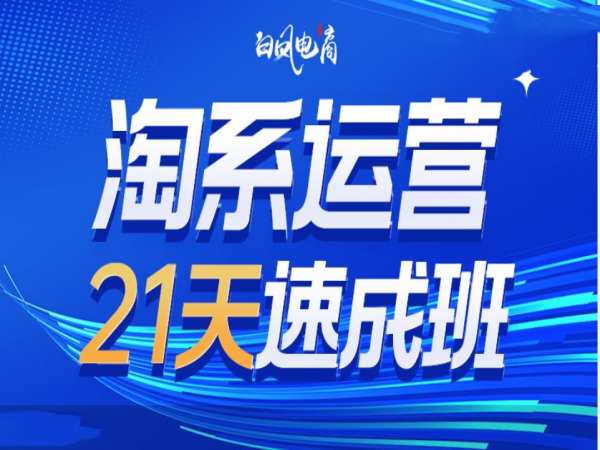 淘系运营21天速成班35期，年前最后一波和2025方向-轻创副业圈