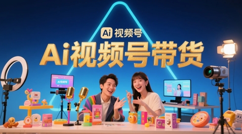 风口已至！AI视频号带货轻松月入过1W，99%的普通人却卡在内容制作门槛-轻创副业圈