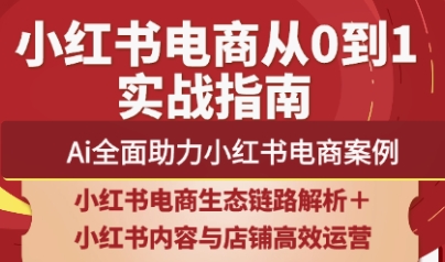 天诺老吴·2025小红书电商全链路运营-轻创副业圈