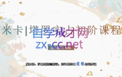 米卡·实占塔罗初阶课-轻创副业圈
