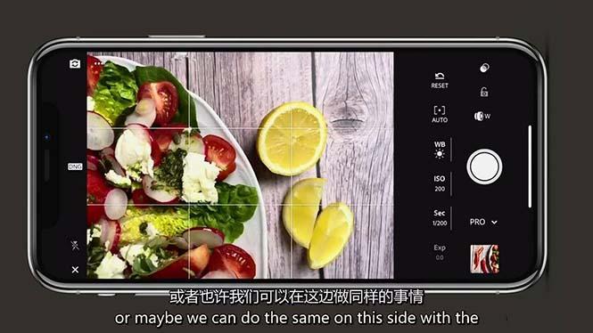iPhone 美食摄影-掌握美食摄影造型-构图和编辑艺术-21节课-中英字幕-轻创副业圈