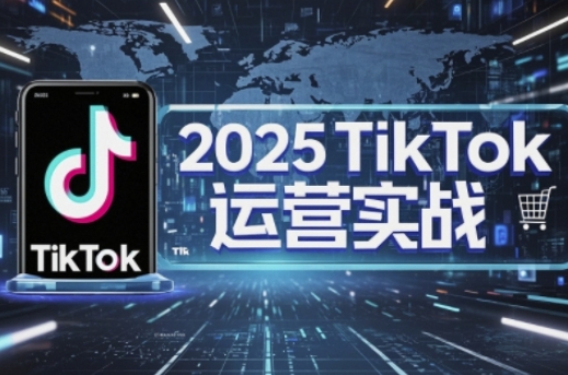 2025TikTok电商运营，掌握TikTok店铺运营核心技巧，实现低成本高转化-轻创副业圈