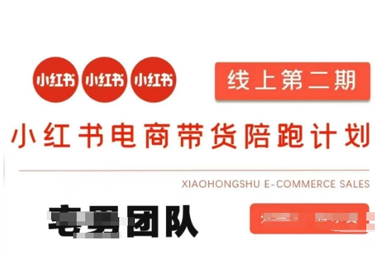 小红书电商带货课2期，月利润20个的小红书电商的有货源，无货源，虚拟产品，付费投流等整套玩法-轻创副业圈