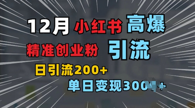 小红书一张图片“引爆”创业粉，单日+200+精准创业粉 可筛选付费意识创业粉【揭秘】-轻创副业圈