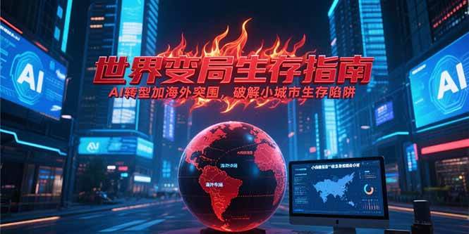 （15220期）付费文章《世界变局生存指南，AI转型加海外突围，破解小城市生存陷阱》-轻创副业圈