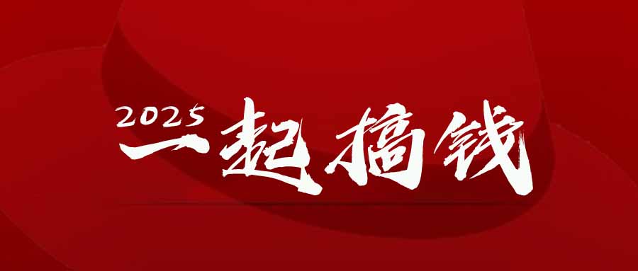 2025年，请“不择手段”去搞钱!-轻创副业圈