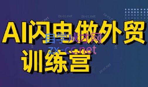 大卫·AI闪电做外贸训练营(更新6月)-轻创副业圈